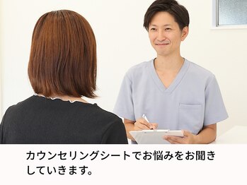 イイアス整体院 接骨院/1、お悩みを聞かせてください