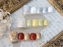 フットケア＋ジェル　アート2