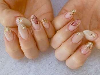 ネイルルーム リルシー(Nail room Rellsea)/シンプルコース+パーツ追加
