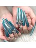 スカルプ《オフ込み☆》【アートもパーツも3Dも2本まで】やり放題¥12800