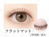 新規様限定【LEDエクステ】フラットラッシュ100本