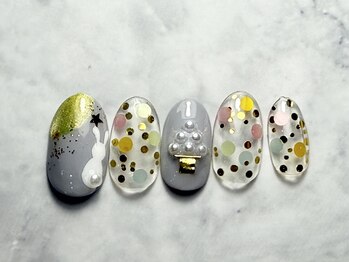 ネイルブレイク リリア(Nail Break lilia)/【初回オフ無料】お月見ネイル