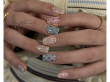 ネイルサロン ティフィン(tiffin)/～ホロ×レース～