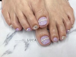 W-722 ユニコーンプリーツネイル
