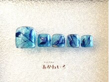 ネイルサロン あかねいろ/夏フット　クリアネイル