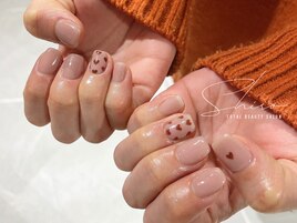 【ワンカラー＋アート】