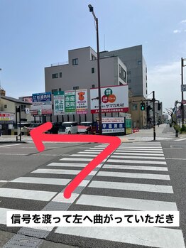 マリーテレジア 岐阜駅前店(MARIE TERESIA)/～サロンまでの道順～
