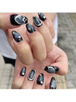 レディスペネイル ノマエ 名駅店(Redispe nail nomae)/black