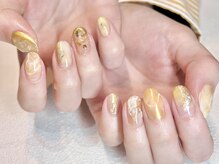 アイラッシュアンドネイル専門店 クラル 茅ヶ崎店(CURAR)/イエローニュアンス