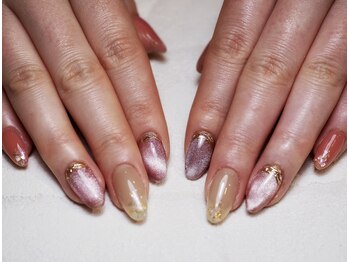 大人上品マグネットネイル