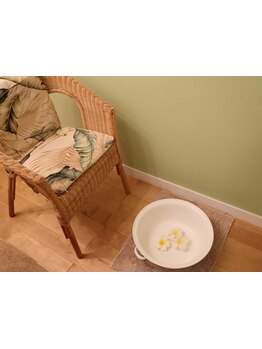 ヘッドスパで癒されたい