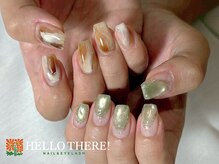ハローゼア(HELLO THERE!)/カフェラテネイル♪