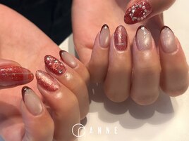 パラジェル 冬ネイル