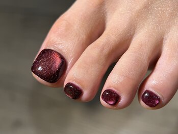 ファン ネイルサロン スクール(Fun)/冬でもフットネイル