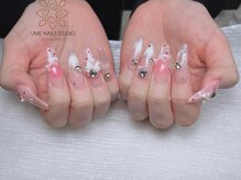 ウメネイルスタジオ(UME NAIL STUDIO)/* 長 さだしやり放題×つけ放題