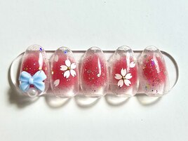 チーク桜デザイン