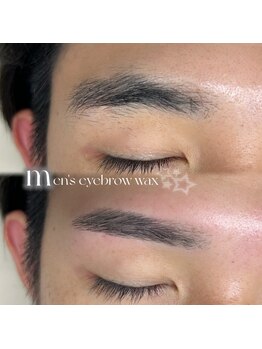 ラグゼファミュー(luxxefamiu_)の写真/アイブロウメニューで清潔感UPし一気に垢抜け！似合わせデザインのアイブロウにいたします☆メンズも◎