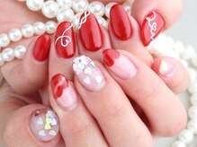 ミューアン(Mieux Un)/REDハートネイル