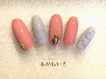 ネイルサロン あかねいろ/バレンタイン チョコネイル