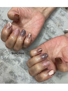 シンプリー 吉祥寺店(Simpliee by Procare nail)/ 定額7900(吉祥寺限定カラー)
