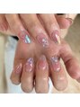 トゥルーネイル アンド アイ 池袋店(TRU NAIL & EYE) ちゅるんちゅるんネイル♪♪オーロラクリアパーツ使用してます！