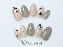 エリクサーネイル 五反田(Elixir Nail)/定額a シンプル／クーポン使用