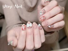 ウサギネイル 新大久保店(usagi nail)/冬ネイル