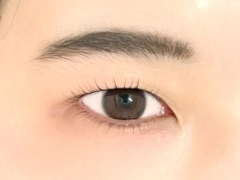 カインド(Kind.)の写真/大人気【上まつ毛パーマ！新規価格¥7800】ナチュラル上品で好印象な目元に♪朝のメイクの時短にも◎