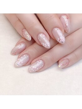 ピオニーネイル(peony nail)/マグネット&桜