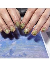 プリュネ(Prune)/インク/ブラウン/水彩