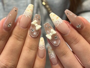 ネイルアヴァンス 京橋店(Nail AVANCE.)の写真/持込デザイン＆色混ぜOK☆選べる定額アートやニュアンス系・ミラーネイル多数♪フィルイン施術で傷まない◎