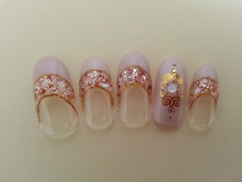 シェルキラキラネイル☆7300円