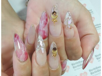 バースデーバースデー 藍住店(BirthDay BirthDay)/★大理石ネイル