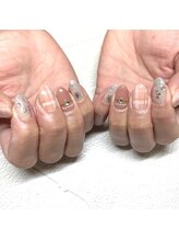 ミーナ バイ エム ウィッシュ(Mina by M.wish)/チェック×雪の結晶