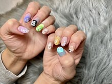 ハウオリ ネイル(Hauoli nail)の雰囲気（キャラクター、LIVE用ネイルはお任せください♪）