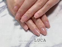 ネイルアトリエルカ(nail atelier LUCA)/M-619 シアープラムカラーネイル