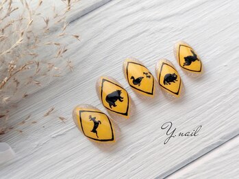 ワイネイル(Y.nail)/道路標識ネイル