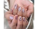 プックリ桜ネイル
