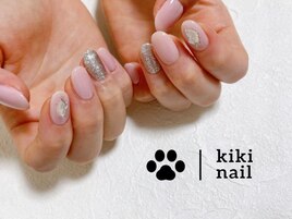 ピンクネイル　シンプル