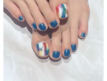 ルヒアネイル イオン戸畑ショッピングセンター店(Ruhia Nail)/2本アート