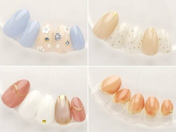 シロ 銀座店(CHILO)の写真/[初回&平日17時迄オフ無料]シンプルだからこそ差がつく!派手なネイルが出来ない方も仕事でも楽しめる指先へ