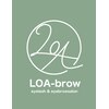 ロアブロウ 高知(LOA-brow)のお店ロゴ