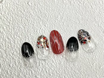 【定額】ハロウィンネイル