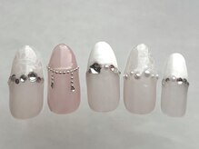 アイネイルズ 恵比寿店(I nails)/ガーリーフレンチ10480円