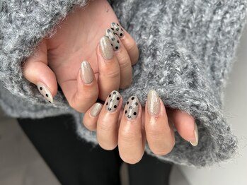 ソリッドカラー(solid color)/hand nail
