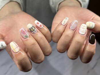 オーシャンネイル 新宿店(Ocean nail)/手描きネイル