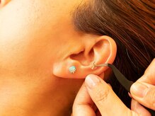 ねむねこ/オリジナル耳つぼジュエリー