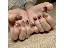 グラウネイル(grau nail)の雰囲気(持ち込みデザイン♪パラジェル使用してます♪)