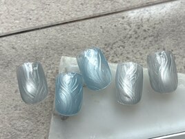 ブルー×グレーマグネット