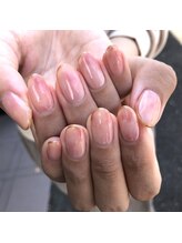 トータルサロン 白べぇーっ プラス/桃ネイル